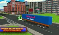Mineral Water Delivery Truck & City Transport Screen Shot 2