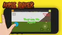 Apple Sniper Shooter 3D Screen Shot 1