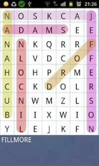 Word search Screen Shot 2