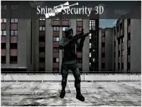قناص الأمن 3D Screen Shot 0
