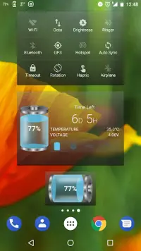 Bateria ferramentas e widget Screen Shot 0