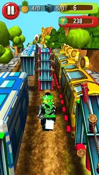 Subway Lego Ninjao Adventure Run Screen Shot 2