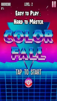Color Fall : Drop the ball Screen Shot 7