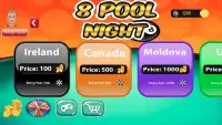 8 Pool Billiard Online Night Screen Shot 3