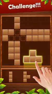 Wood Block Puzzle 2021 - Brick Classic Screen Shot 1
