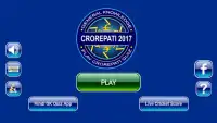 Crorepati New Season 2017 : Crorepati 9 Gk Quiz Screen Shot 0