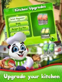 Panda Cozinheiro do Restaurante 🐼 Jogo de Cozinha Screen Shot 6
