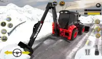 Snow Excavator Crane - Rescue Robot Simulator Screen Shot 10