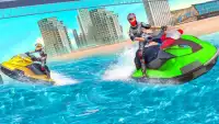 Water Surfer Boat Game 3D Screen Shot 2