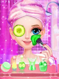 Schönheit Prinzessin Make-up & DressUp Spiele für Screen Shot 1