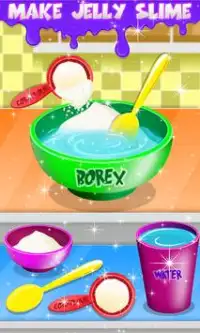 how to make slime-jelly Slime color Maker Game Screen Shot 1