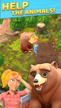 Wild Life: Puzzle Story Screen Shot 2