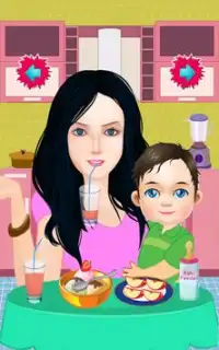 Salon Babysitter gadis game Screen Shot 2