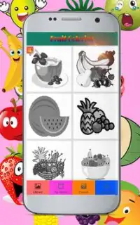 Draw Fruits in colors by Number Pixel Art Screen Shot 3