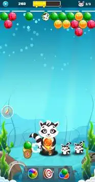 Bubble Panda Raccoon Rescue Pop Screen Shot 3