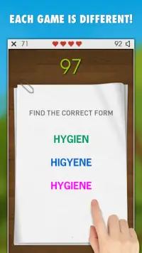 Spelling Master Game Screen Shot 3