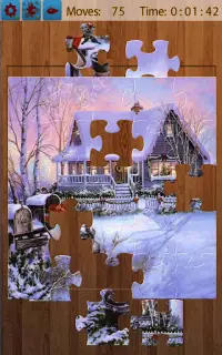クリスマスのジグソー パズル Screen Shot 2