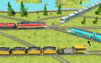 Indian Train City 2019 – Oil Trains Game Driving Screen Shot 12