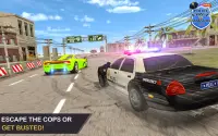 Police Car vs Gangster Car Chase- NY Cop Duty 2019 Screen Shot 14