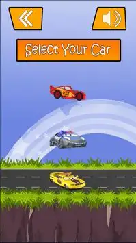 McQueen Racing Lingtning Speed Cars Screen Shot 1