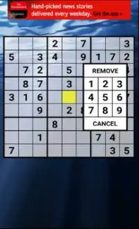 Super Sudoku Screen Shot 1