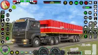 Euro Truck Game Cargo Truck 3d Screen Shot 0