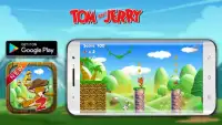 Tom e super Jerry selva aventura - Jogo run dash Screen Shot 2