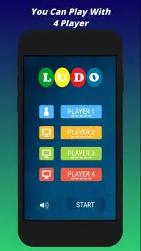 Simple Ludo Game Screen Shot 1