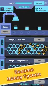 Bee Factory - Idle Honey Tycoon Screen Shot 0