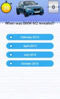 Quiz for BMW M2 Fans Screen Shot 2
