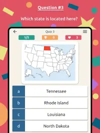 US States & Presidents Quiz – USA History Trivia Screen Shot 8