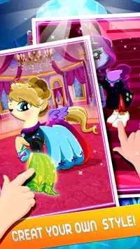 Princess Unicorn Pony Dress Up Screen Shot 2