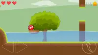 Супер шар - красный шар, игра Screen Shot 1