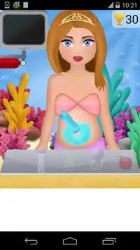 mermaid princess pregnancy Screen Shot 3