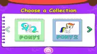 coloring horse pony favorite Screen Shot 1