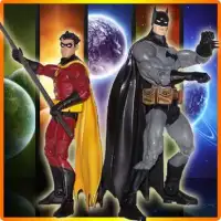 Hero Bat:Man Power Games Screen Shot 2