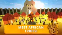 अफ्रीका शिल्प: सिटी बिल्डिंग और सवाना सफारी खेल Screen Shot 1