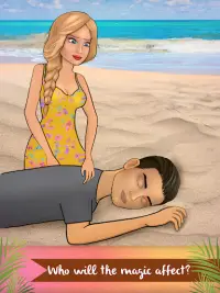 Beach Camp Romance: Teen Drama - Love Games Screen Shot 2