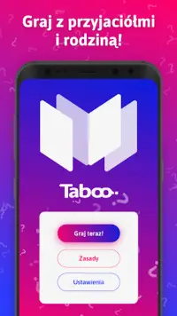 mTaboo - gra tabu, zakazane słówka na imprezę! Screen Shot 0