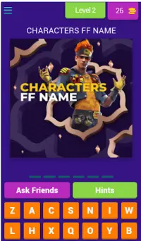 CHARACTERS FF NAME Screen Shot 2