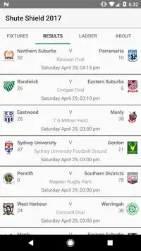 Shute Shield 2017 Screen Shot 1