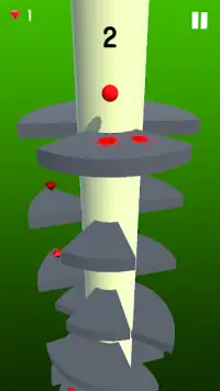 Helix Spiral Ball Jump Screen Shot 1
