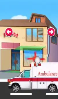 Bebês jogos ambulância meninas Screen Shot 0