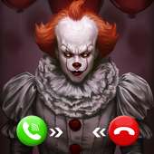 Simulador de llamada y chat de payaso de Pennywise