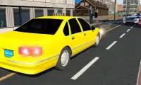 Crazy Taxi Driving Game Screen Shot 1