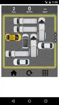 Unblock Yellow Car  -  Park strategy game Screen Shot 4