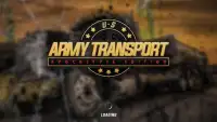 Offroad US Army symulator transportu Zombie Editio Screen Shot 0