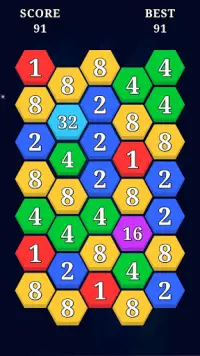 Hexa Cell Connect - Puzzle Game Screen Shot 4