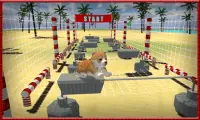 Cat Dog Pets Beach Stunts Sim Screen Shot 3