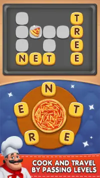 Word Pizza - Word Games Screen Shot 1